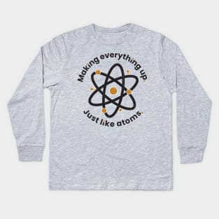 Atoms Kids Long Sleeve T-Shirt